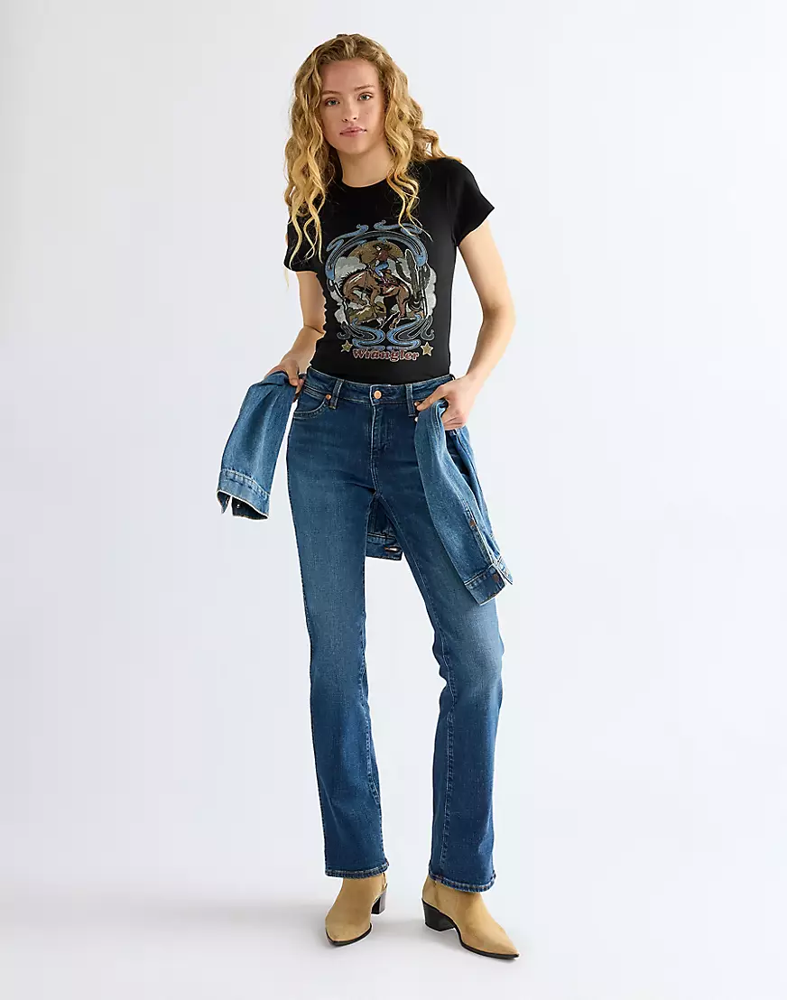 Bootcut Jean in Blue Abyss