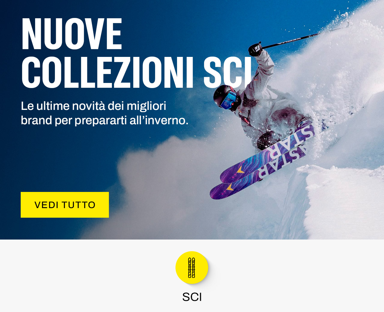 Nuove collezioni sci discesa