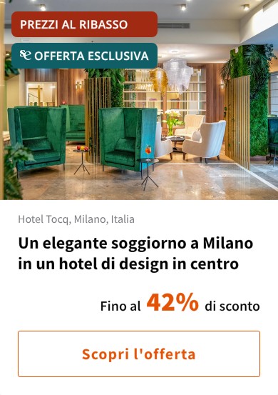 Un elegante soggiorno a Milano in un hotel di design in centro