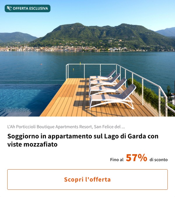 Soggiorno in appartamento sul Lago di Garda con viste mozzafiato