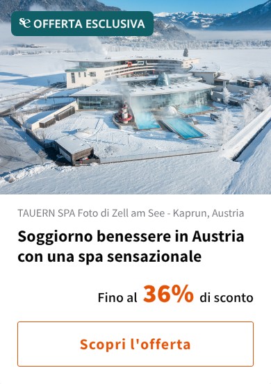 Soggiorno benessere in Austria con una spa sensazionale
