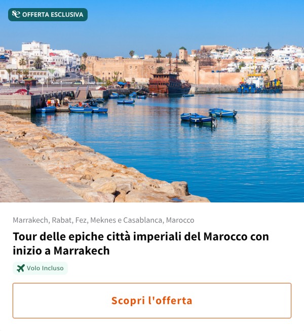Tour delle epiche città imperiali del Marocco con inizio a Marrakech
