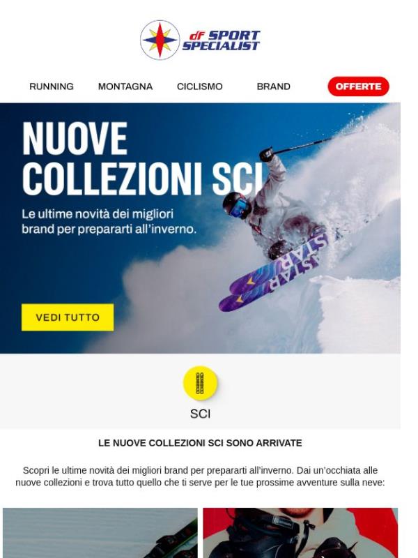 Nuove collezioni sci ⛷️