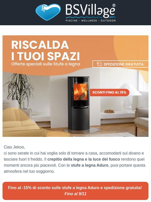 🔥  Stufe a legna Aduro −15% + spedizione gratis