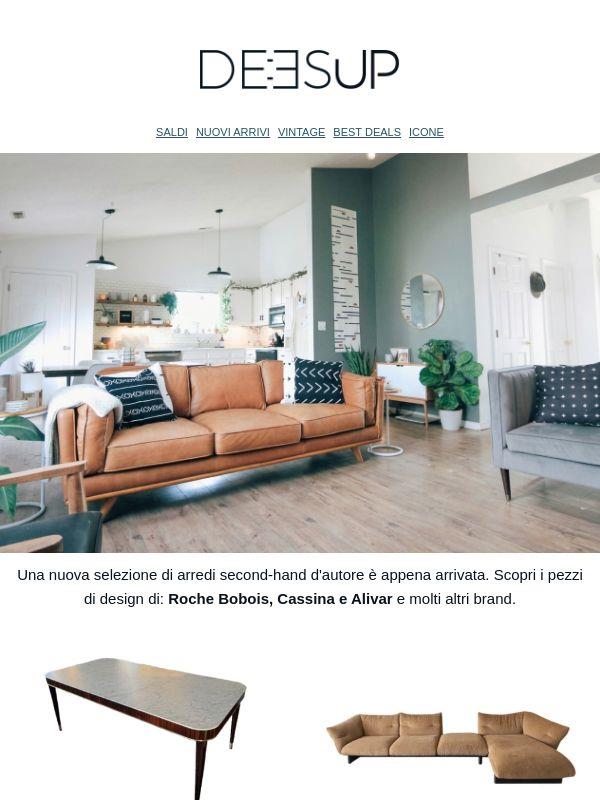 💎 Nuovi arrivi: Cassina, Roche Bobois e Alivar