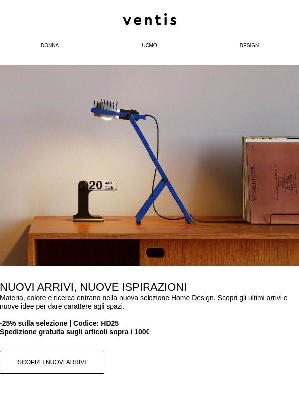 Colore, forma, design: -25%