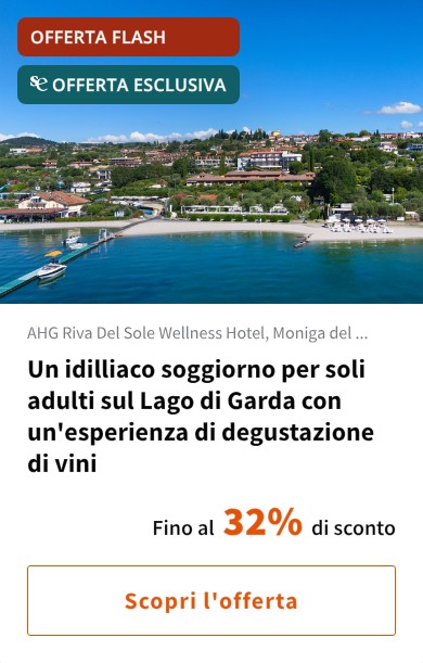Un idilliaco soggiorno per soli adulti sul Lago di Garda con un'esperienza di degustazione di vini
