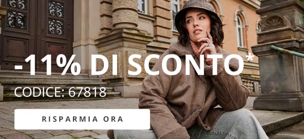 11% di sconto - Risparmia ora con il codice 67818!