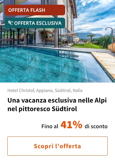 Una vacanza esclusiva nelle Alpi nel pittoresco Südtirol
