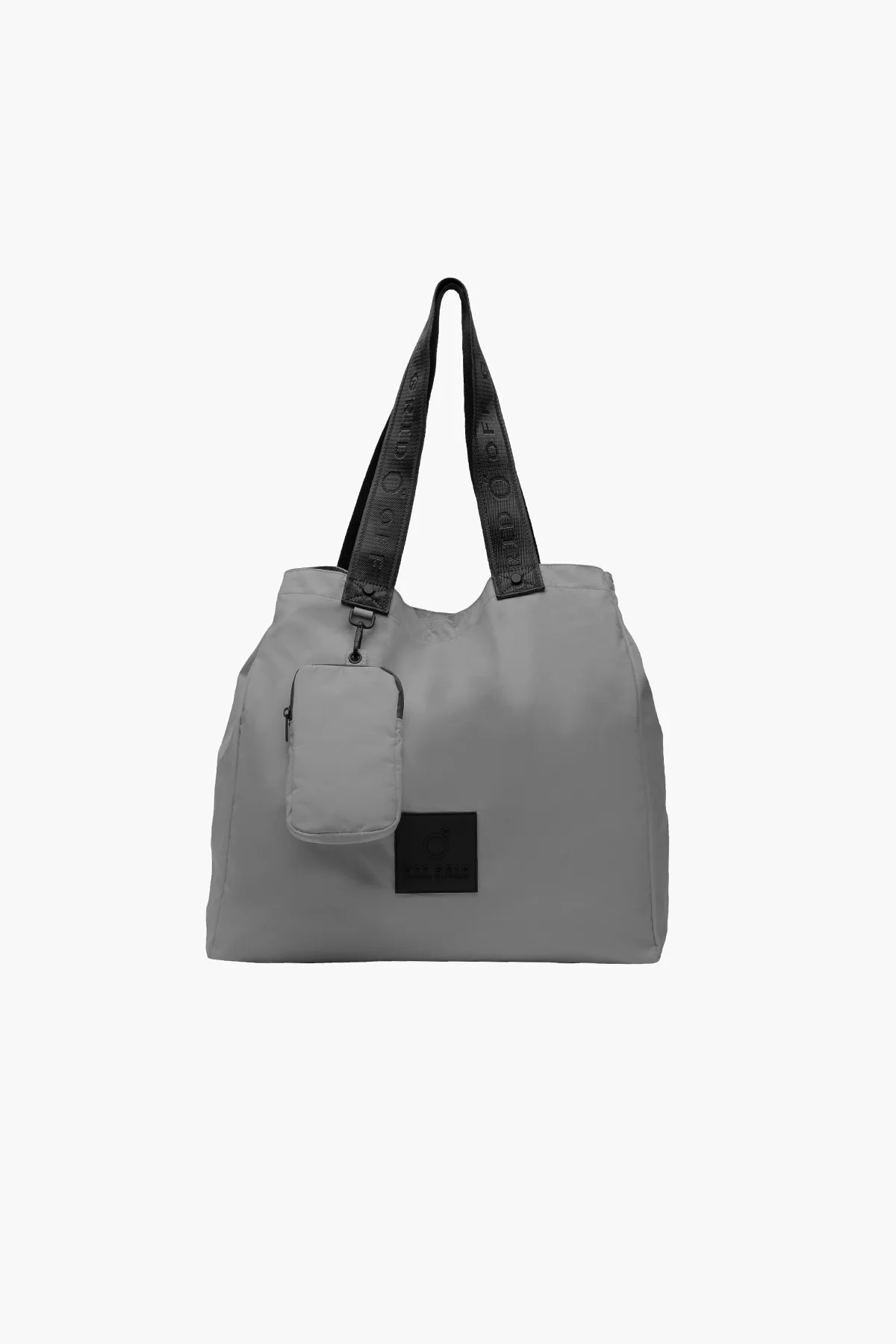 Image of SHOPPING BAG TECH - GREY STONE