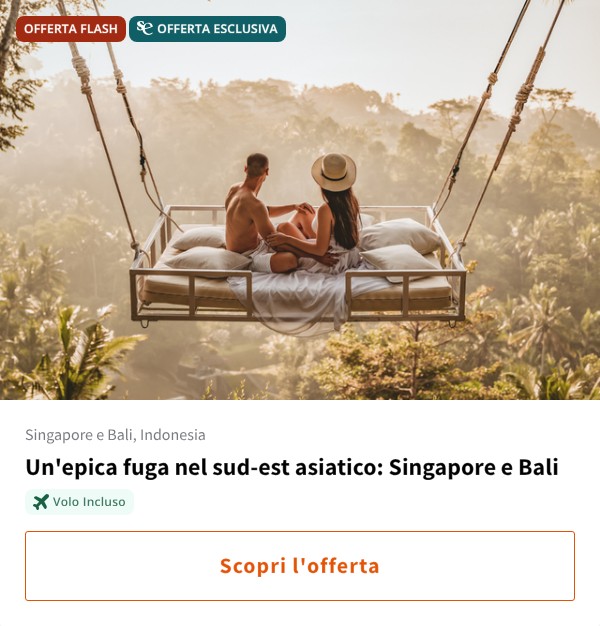 Un'epica fuga nel sud-est asiatico: Singapore e Bali