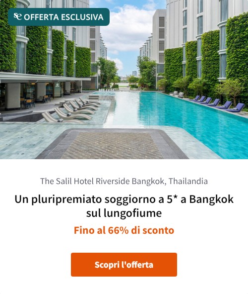 Un pluripremiato soggiorno a 5* a Bangkok sul lungofiume