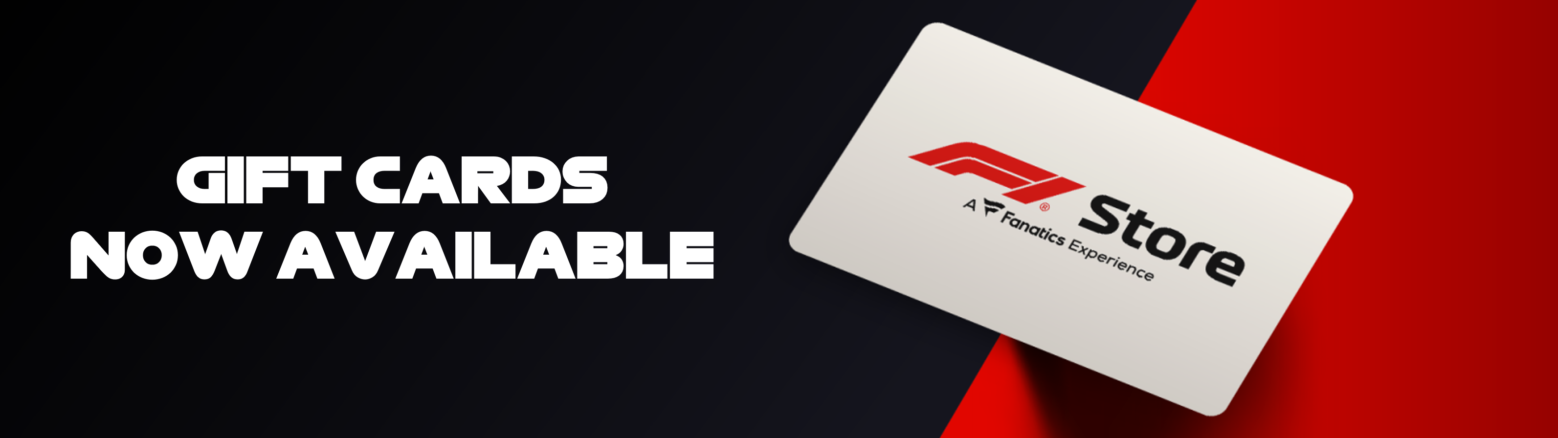 GIFT CARDS NOW AVAILABLE