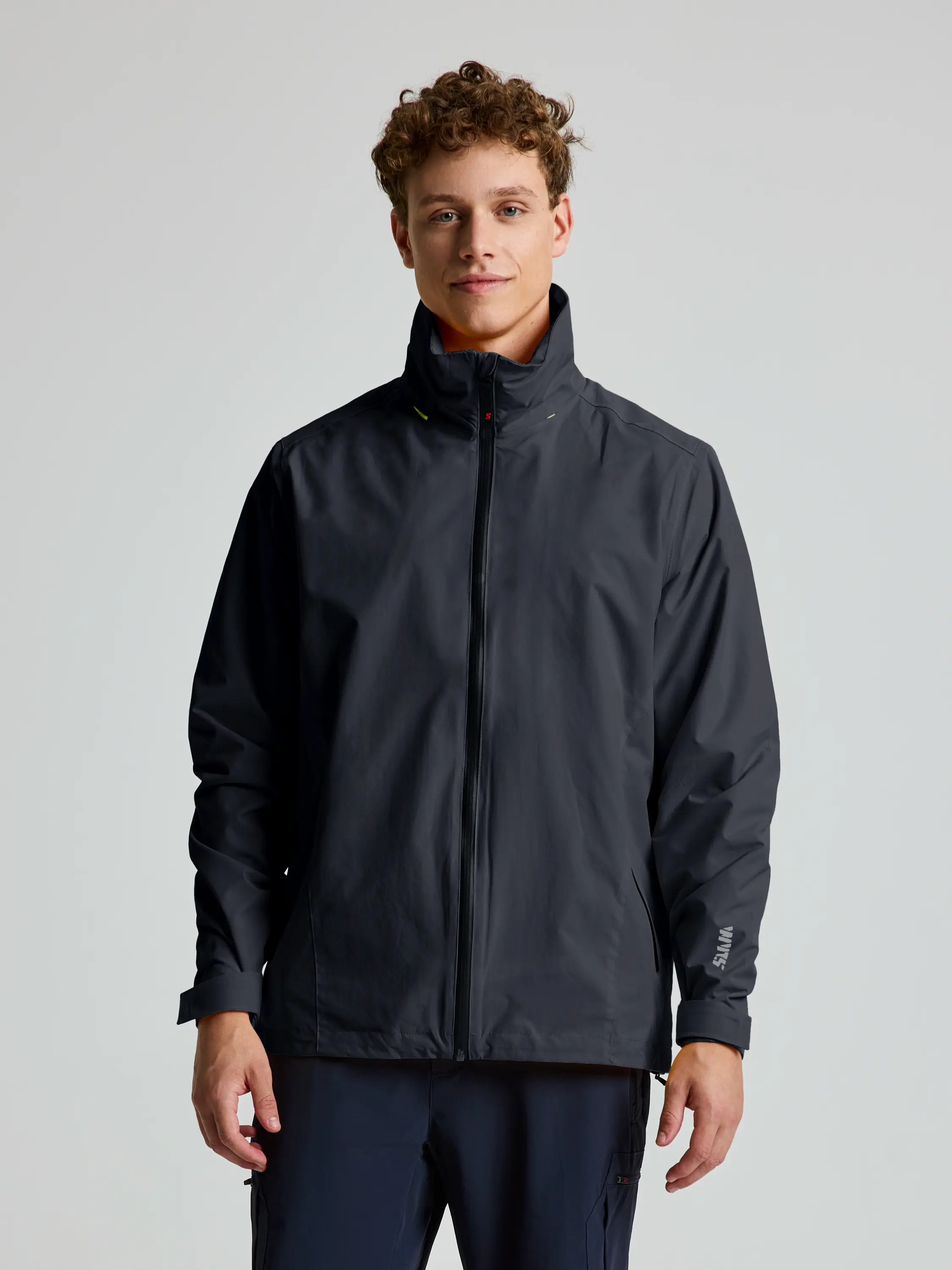 CREW HOODED JACKET 2.0 - BLACK INK / XS