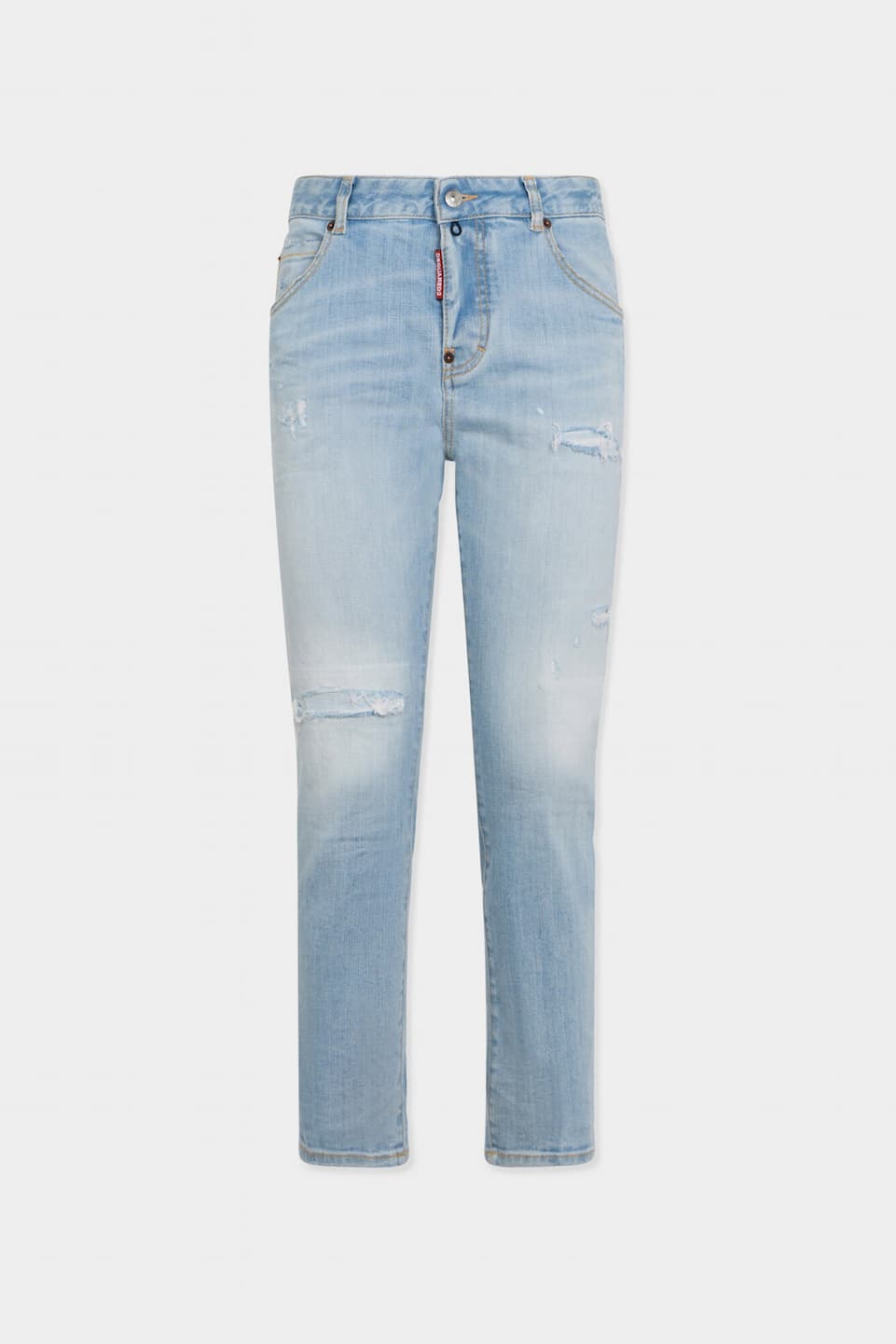 Super Bleached Stretch Teddy Jeans