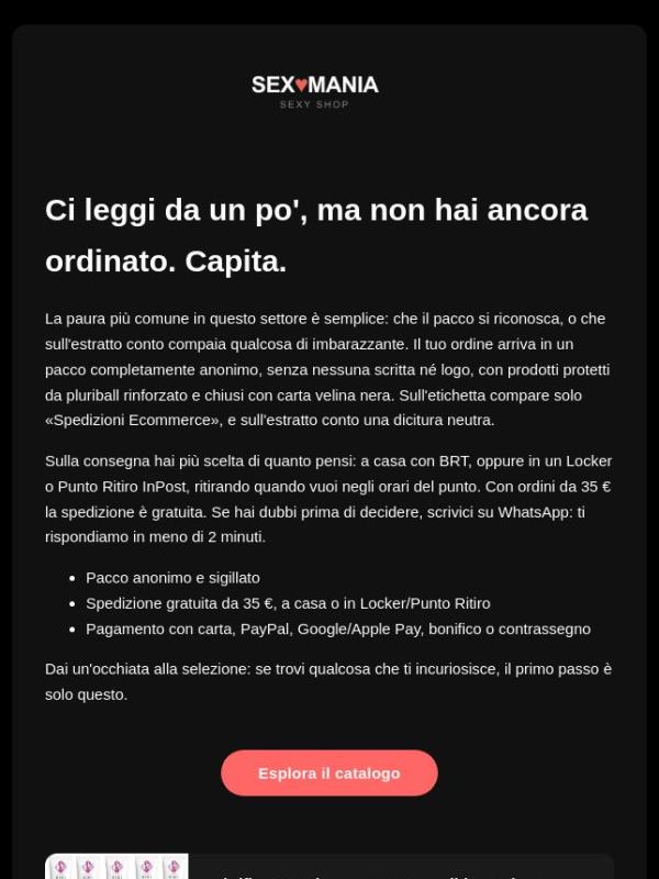 Cosa ti frena dal primo acquisto?