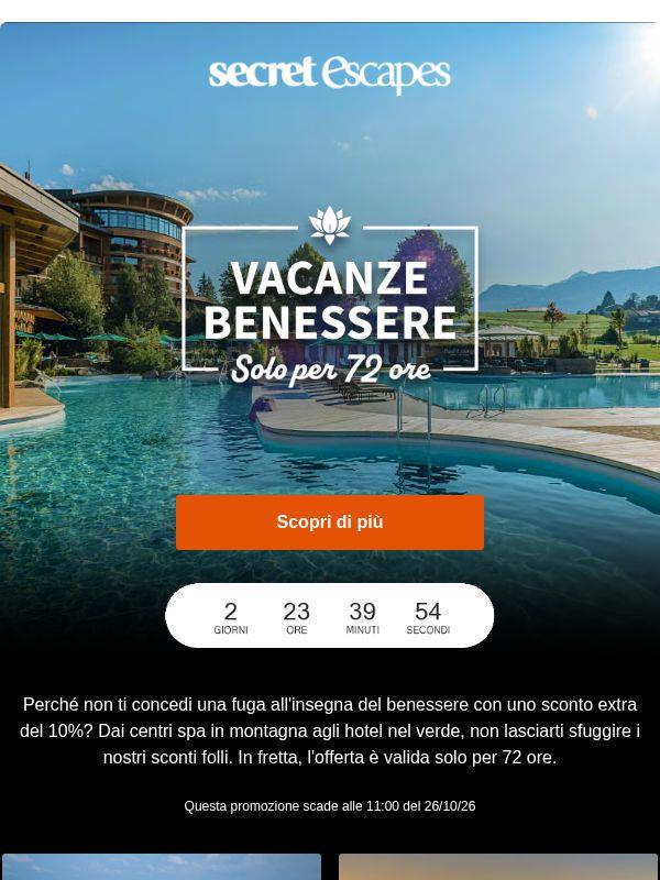 Offerta Spa - Sconto extra del 10%