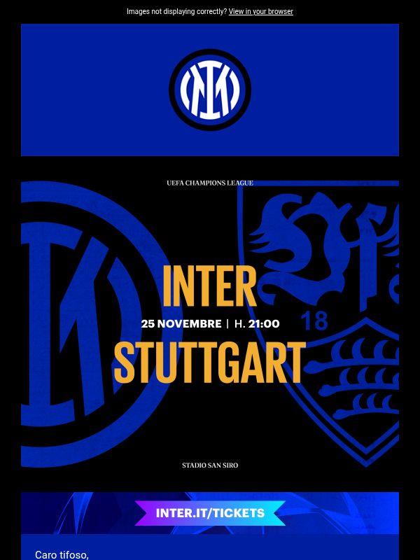 Inter-VfB Stuttgart: il tuo biglietto vale di più ⚫🔵