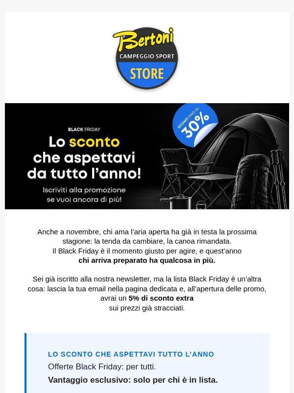 Il Black Friday ha un vantaggio riservato. Ci sei?