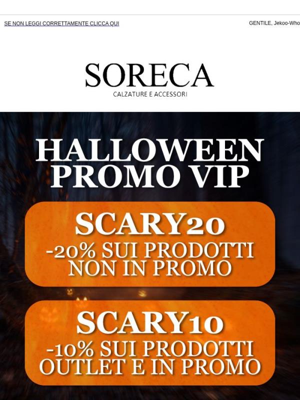 Dolcetto, scherzetto o sconto perfetto?
