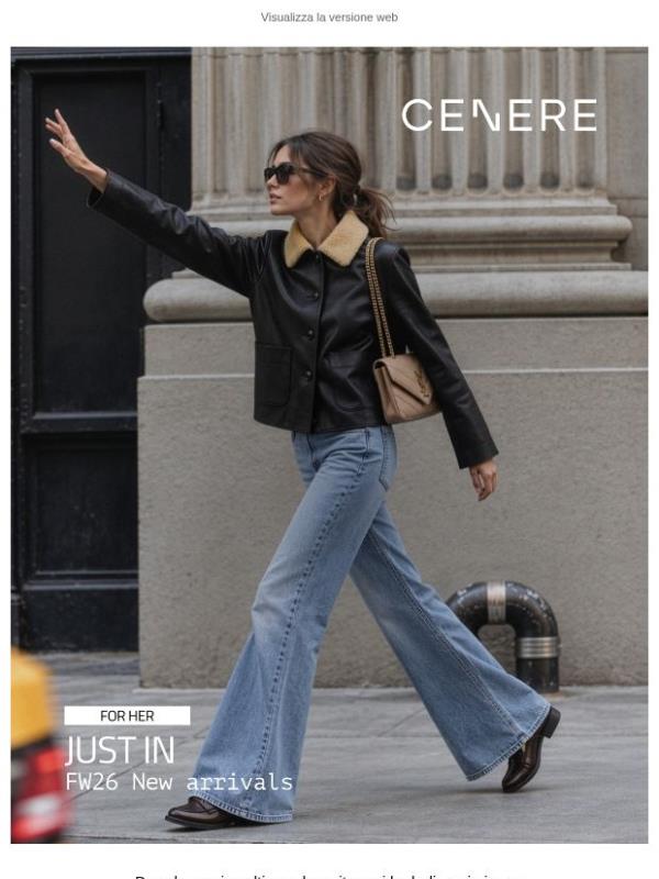 New In: le novità Fall Winter 26 della settimana