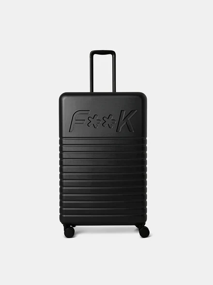 Travel Bag 28 pollici Unisex F**K Nero SU8017-BK