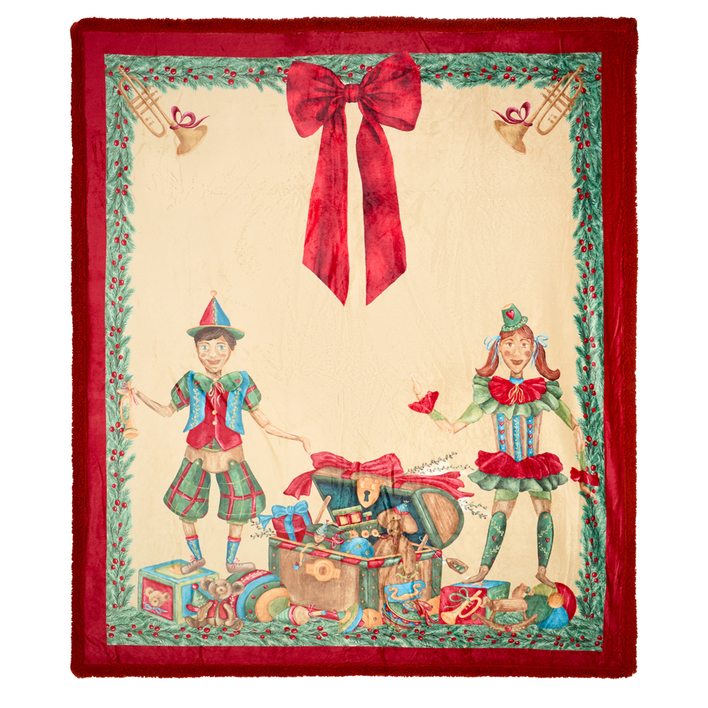 Image of PLAID GIFTBOX VINTAGE TOYS MD261101 NUVOLE DI STOFFA