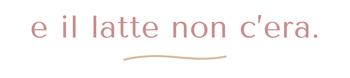 e il latte non c'era.