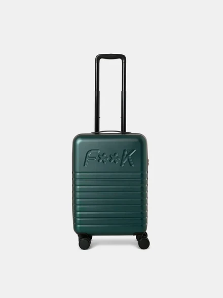 Travel Bag 20 pollici Unisex F**K Verde Militare SU8015-MG