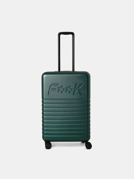 Travel Bag 24 pollici Unisex F**K Verde Militare SU8016-MG