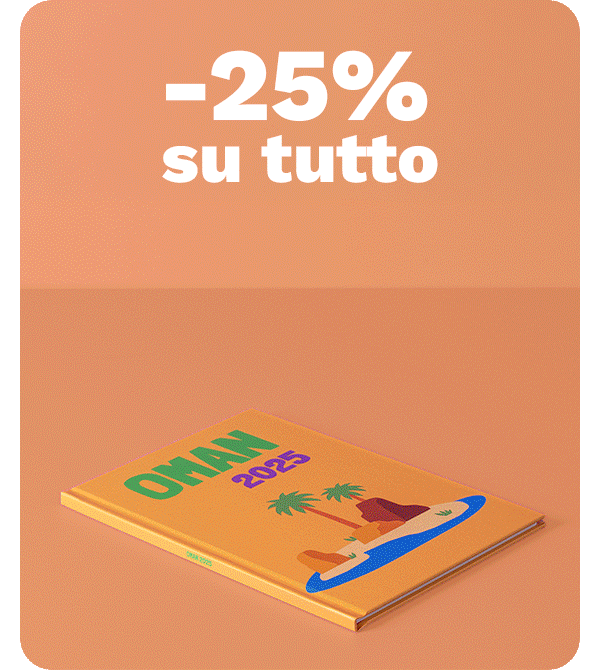 -25% su tutto: per stampare le tue ultime avventure
