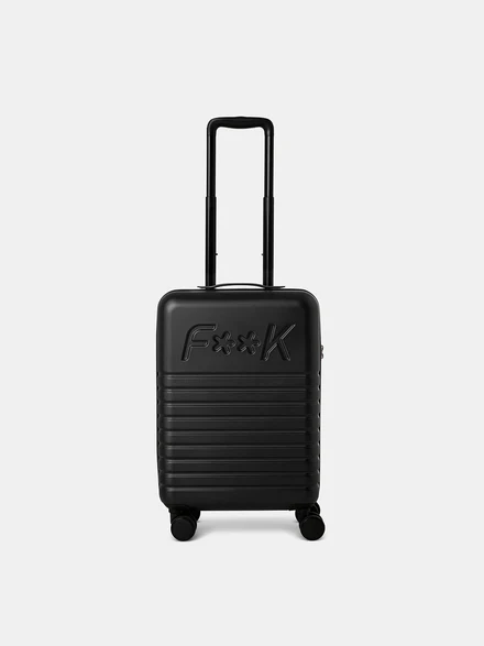 Travel Bag 20 pollici Unisex F**K Nero SU8015-BK
