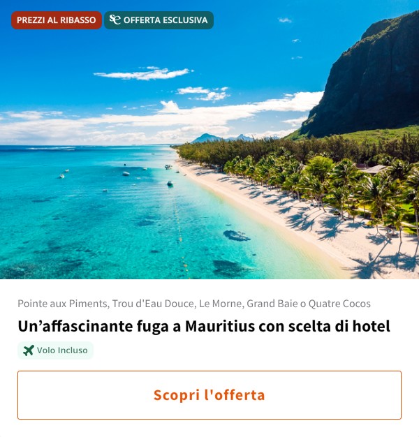 Un%27affascinante fuga a Mauritius con scelta di hotel