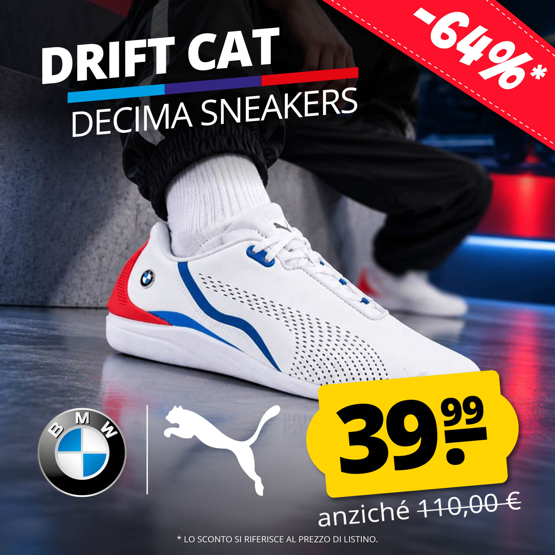 puma x bmw mms drift cat decima sneakers