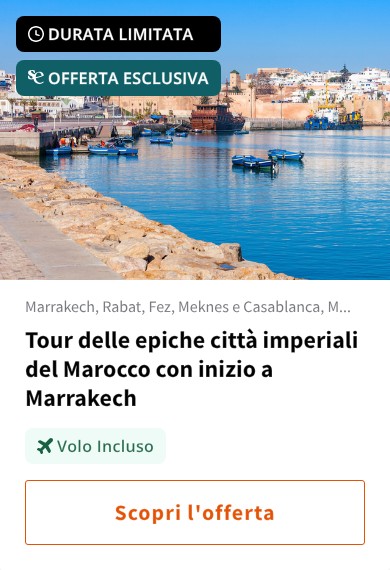 Tour delle epiche città imperiali del Marocco con inizio a Marrakech