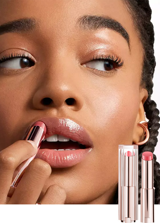 LIP IDÔLE SQUALANE-12 BUTTERGLOW™ HYDRATING LIP BALM Instant shine, buildable color, and up to 24H hydration. $32 SHOP NOW