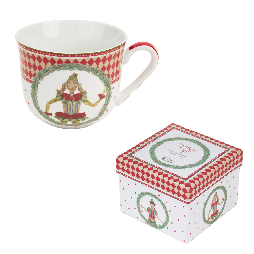 Image of TAZZA IN CERAMICA VINTAGE TOYS 261112A NUVOLE DI STOFFA