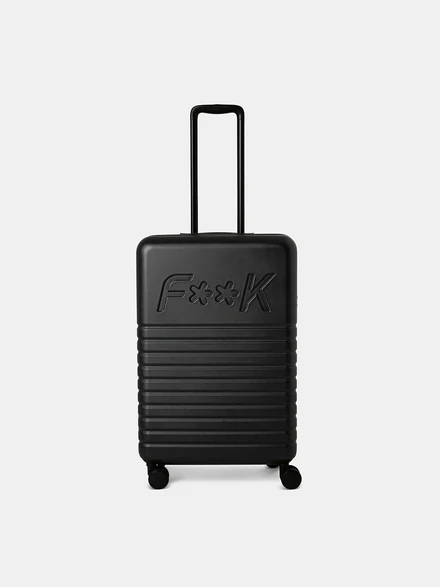 Travel Bag 24 pollici Unisex F**K Nero SU8016-BK