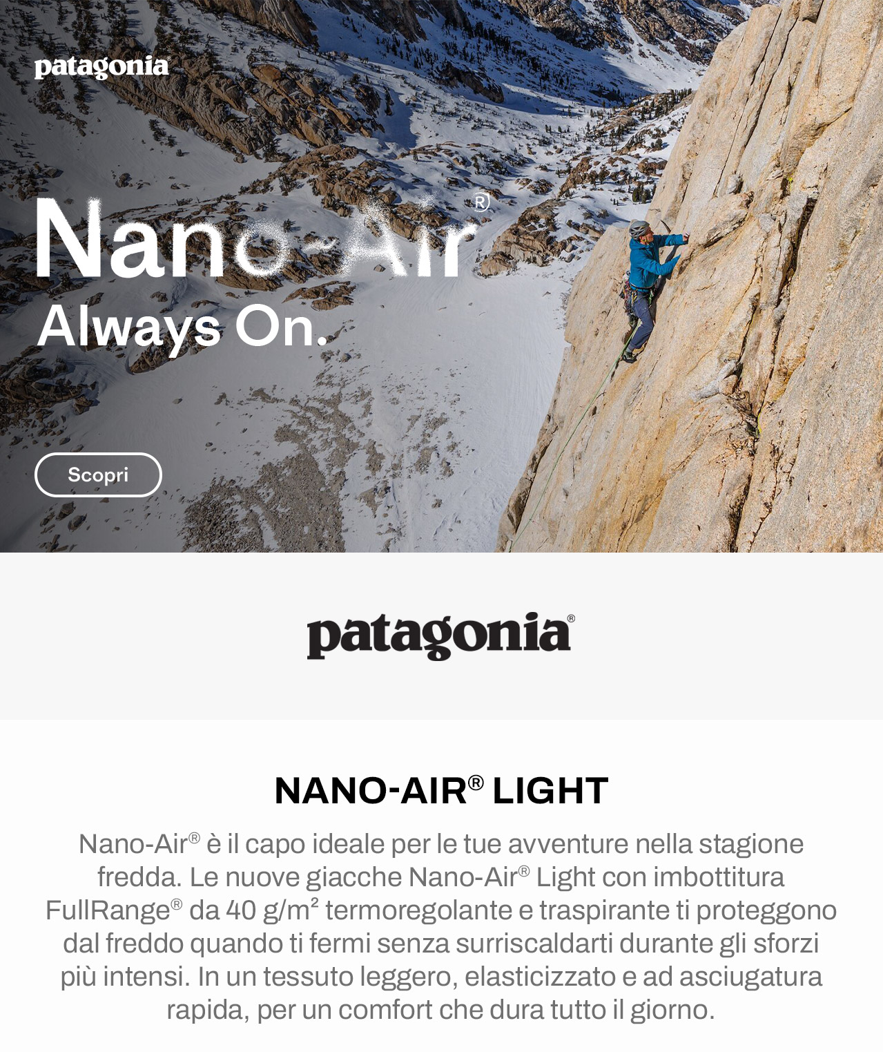 Patagonia Performance Foundations