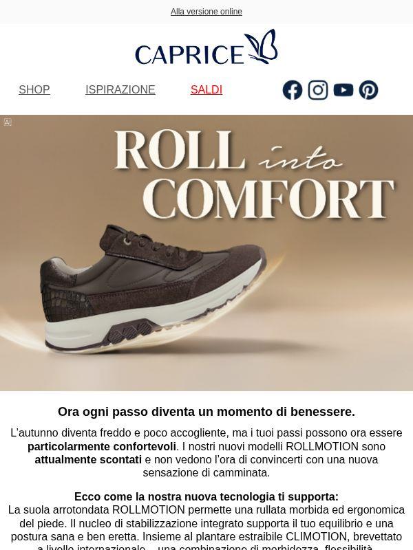 🍂 Nuova tecnologia ROLLMOTION a prezzo prova.