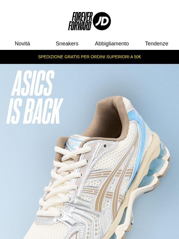 ASICS: nuovi arrivi e restock