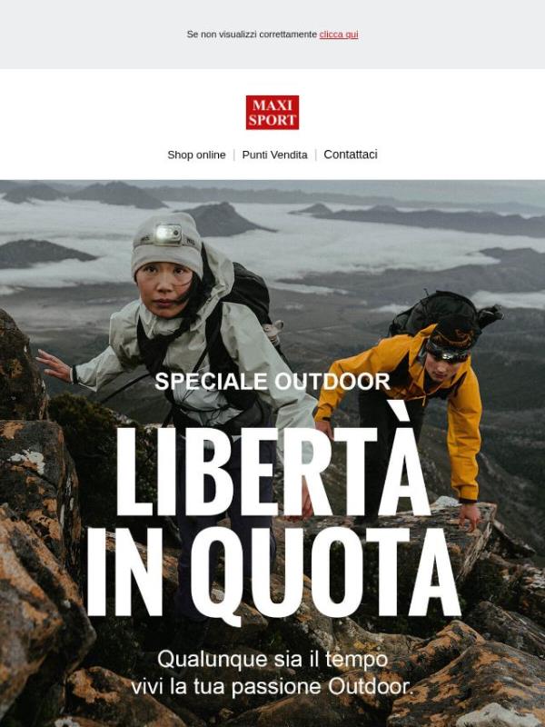 ⛰️ Novità Outdoor: avventure in quota!