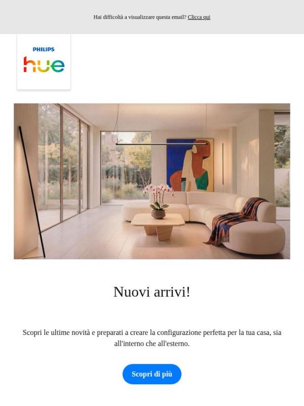 Appena arrivati: le ultime novità di Philips Hue