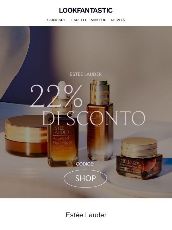 Estée Lauder | 22% di sconto + omaggio