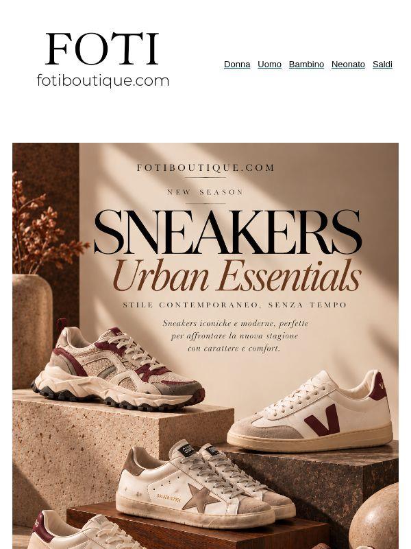Sneakers —Urban Essentials.
