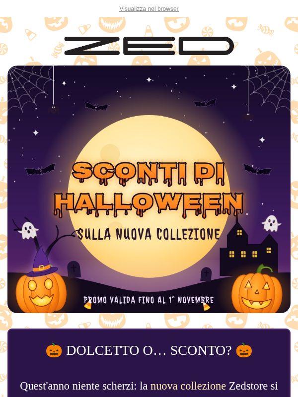 🎃 Dolcetto o sconto? Sulla nuova collezione vince lo sconto!