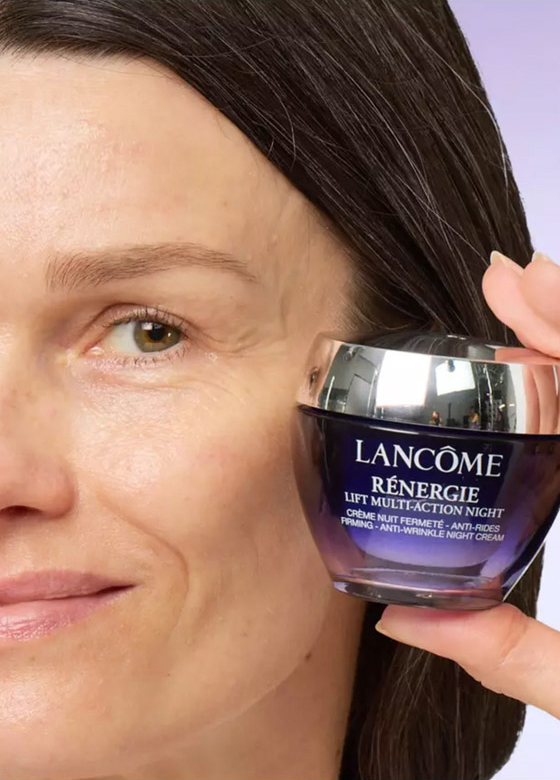 RÉNERGIE LIFT MULTI-ACTION NIGHT CREAM Overnight lifting and firming for visibly restored skin. $180 SHOP NOW