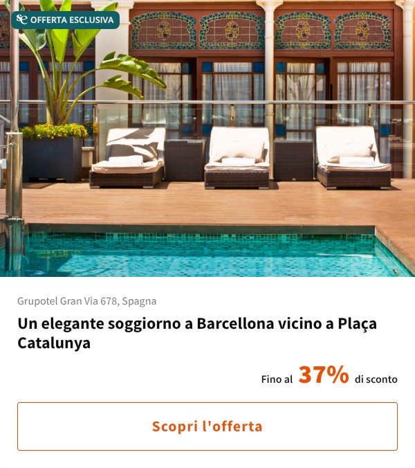 Un elegante soggiorno a Barcellona vicino a Plaça Catalunya
