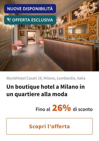 Un boutique hotel a Milano in un quartiere alla moda