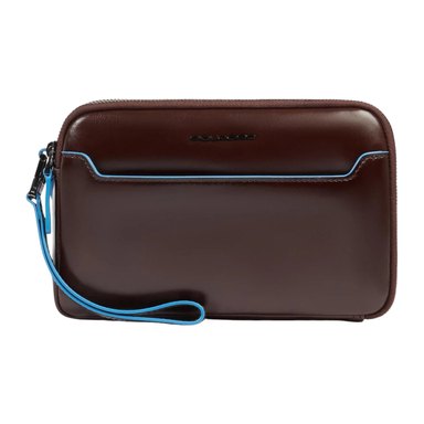 Piquadro — Pochette uomo in pelle con protezione RFID